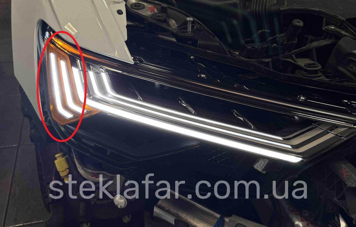 Световод боковой внешний в фару Audi A6 C8 (2019-2022) Matrix HD