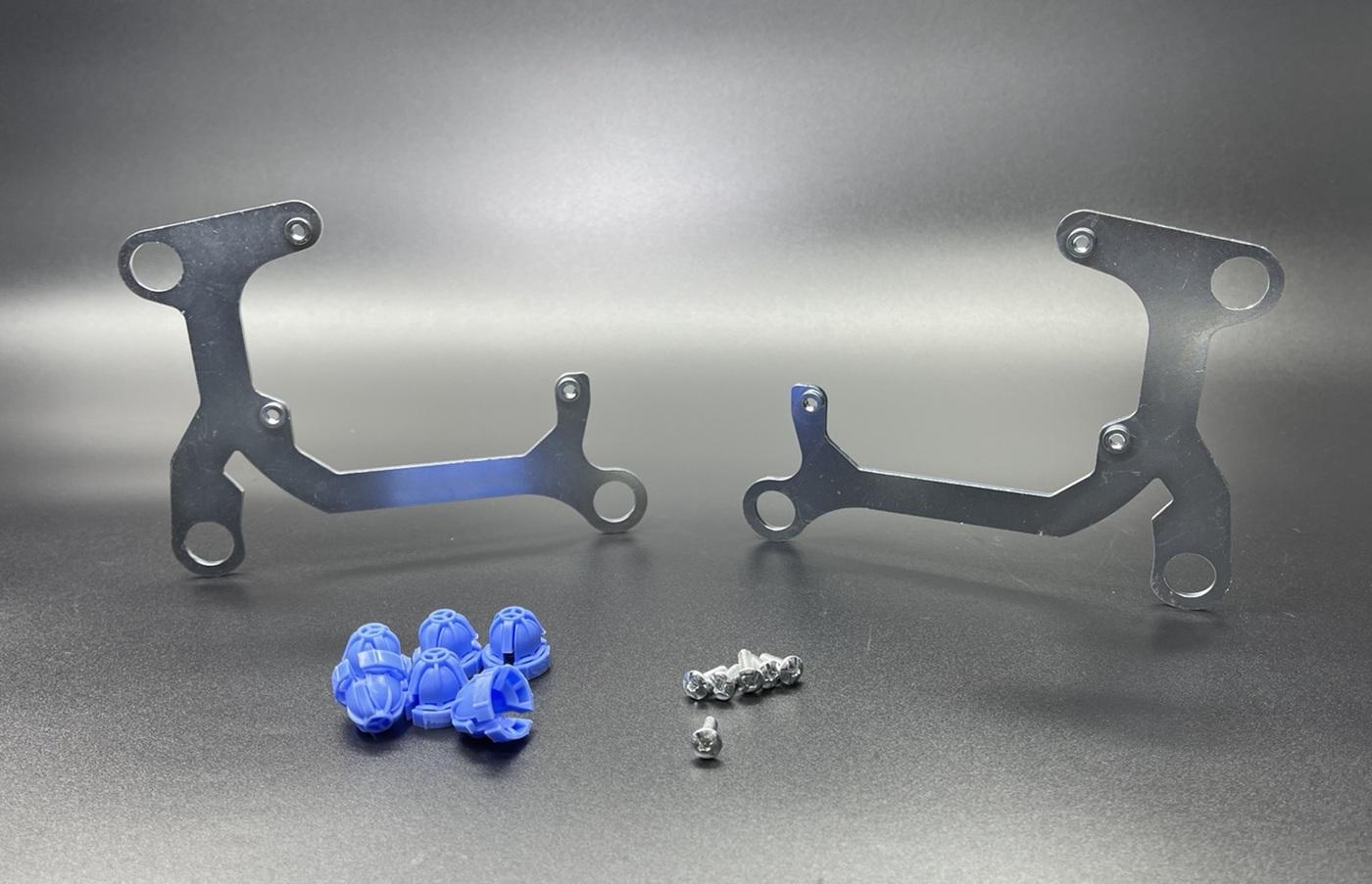 Комплект переходных рамок фары BMW F20 (2011-2015) no AFS Xenon