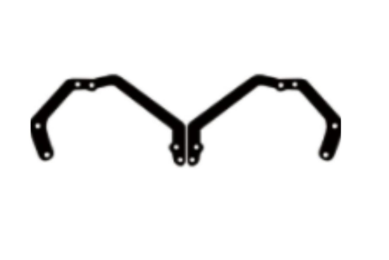 Комплект переходных рамок фары Honda Accord (2008-2013)  no AFS Xenon