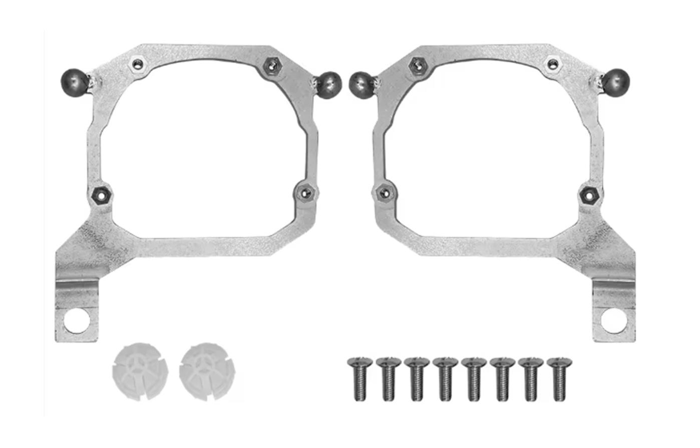 Комплект переходных рамок фары Jeep Compas II (2017-2019)