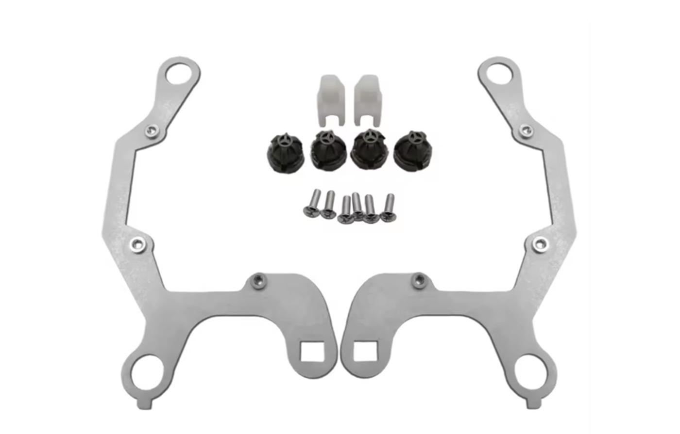 Комплект переходных рамок фары Skoda Octavia A5 (2008-2013) Halogen без разбора