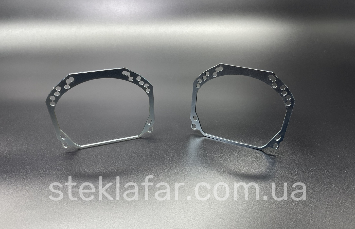 Комплект переходных рамок фары Skoda Fabia (2007-2010) no AFS HELLA 2/Bosch to Q5/HELLA 5